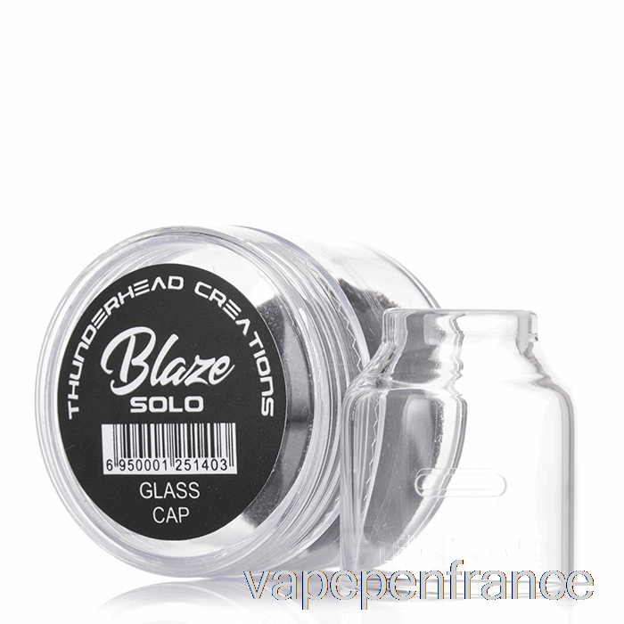 Thunderhead Creations Blaze Solo Rda Verre Cap Blaze Solo Rda Verre Top Cap Vape Stylo